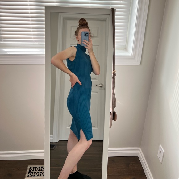 Ribbed Sweater Dress - Picture 2 of 4